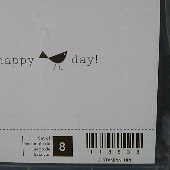 Stampin' Up! Cling Rubber Stamp Set Picture This - Picture 4 of 5